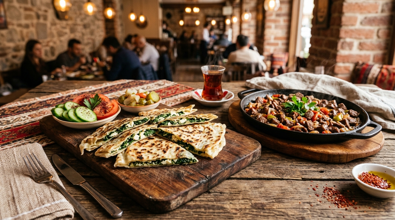 El Açması Gözlemeler & Kavurma