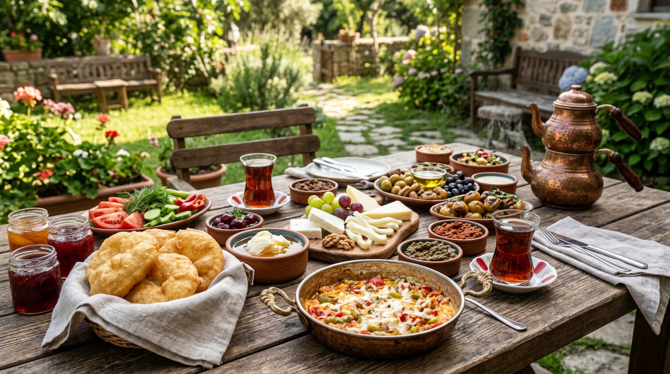 Can Evim Şile Kahvaltı Masası